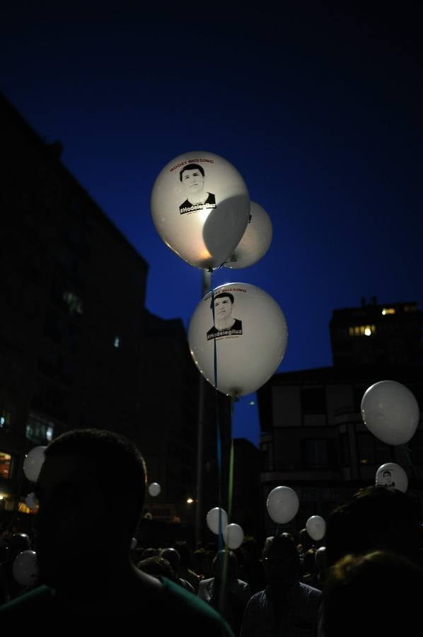 Unas mil personas recuerdan a Hodei en la última concentración en su memoria
