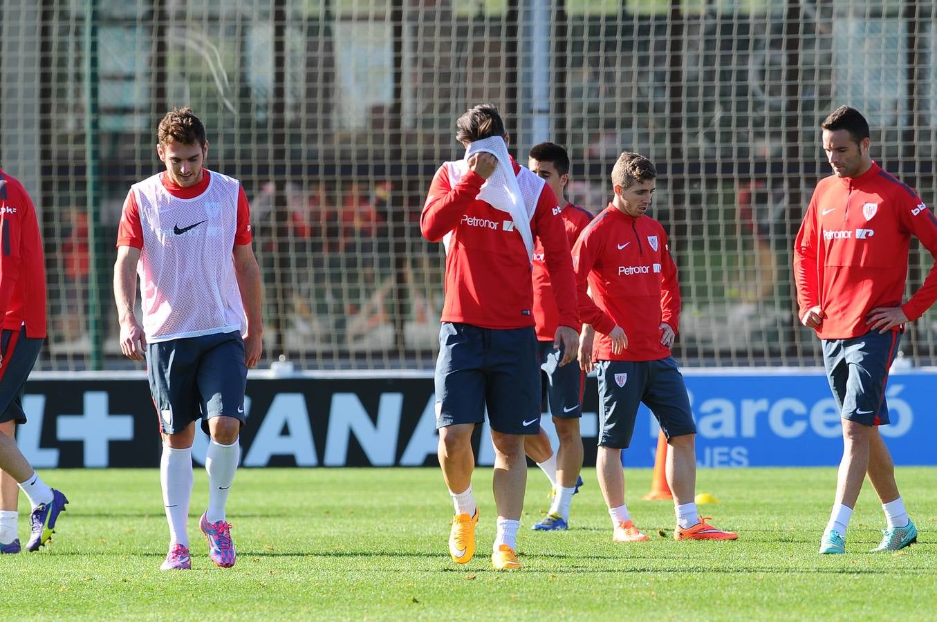 Las mejores imágenes del entrenamiento del Athletic