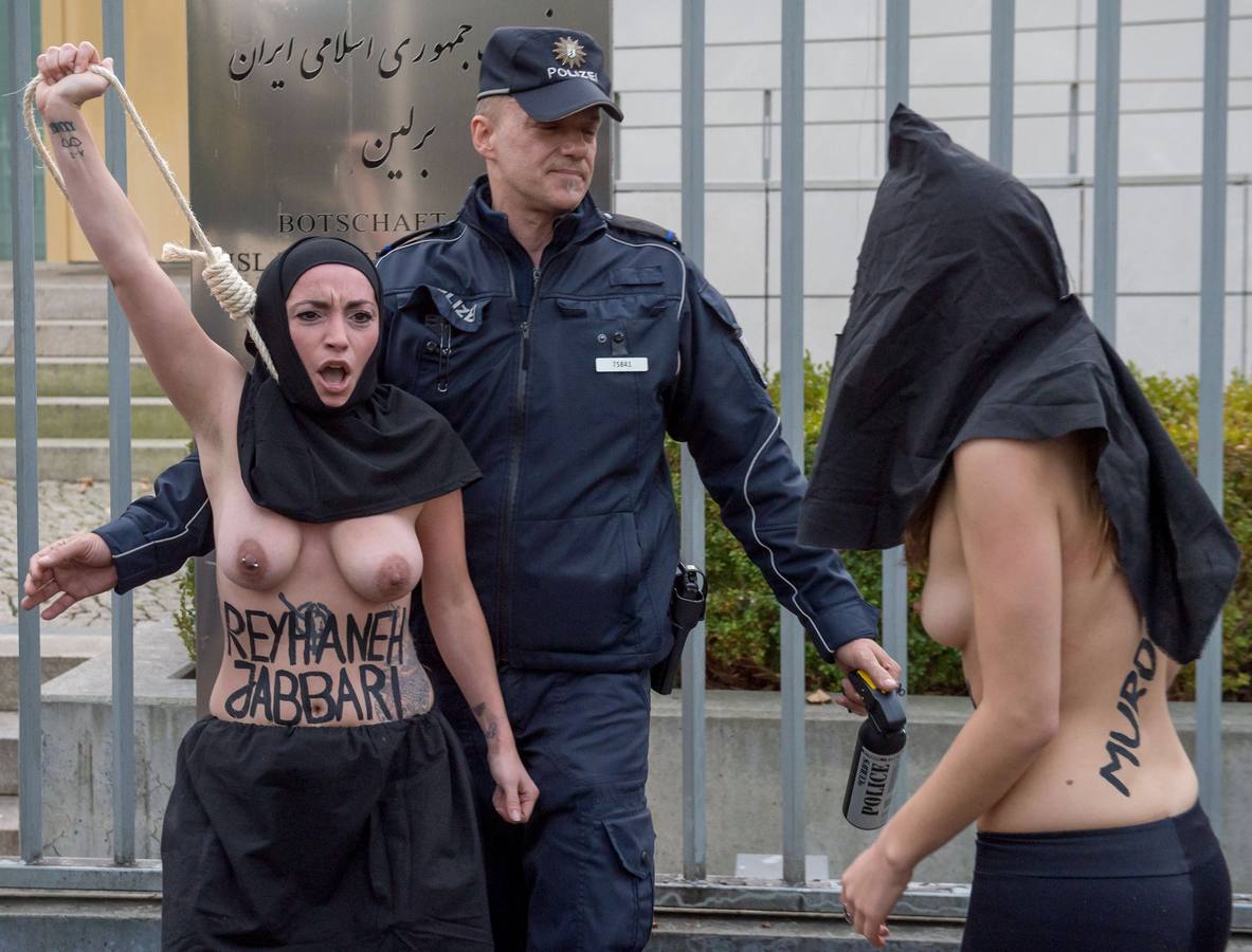 Protesta contra la ley islámica en Alemania