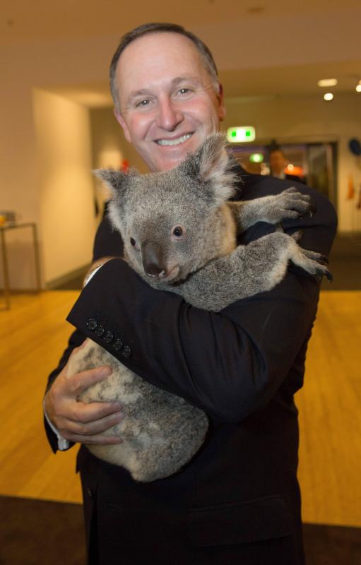 El primer ministro de Nueva Zelanda John Key.