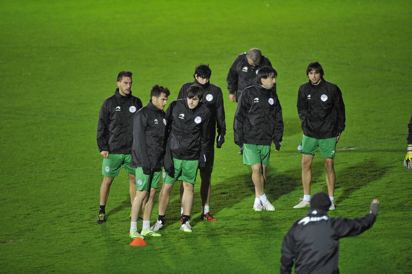 Las mejores imágenes del entreno de la Euskal Selekzioa