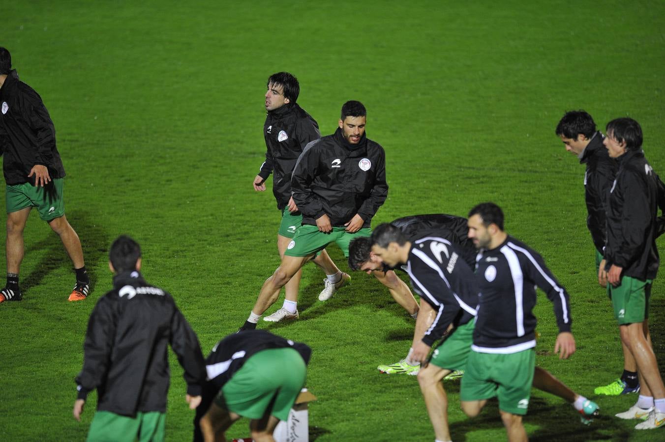 Las mejores imágenes del entreno de la Euskal Selekzioa