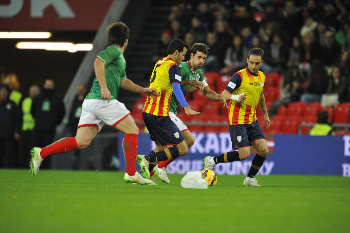 Las mejores imágenes del partido Euskadi-Cataluña