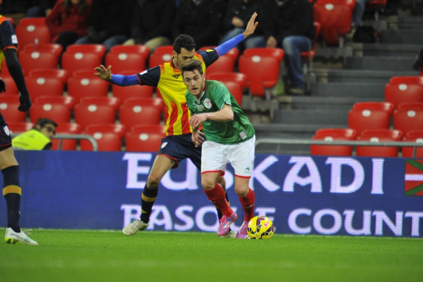 Las mejores imágenes del partido Euskadi-Cataluña