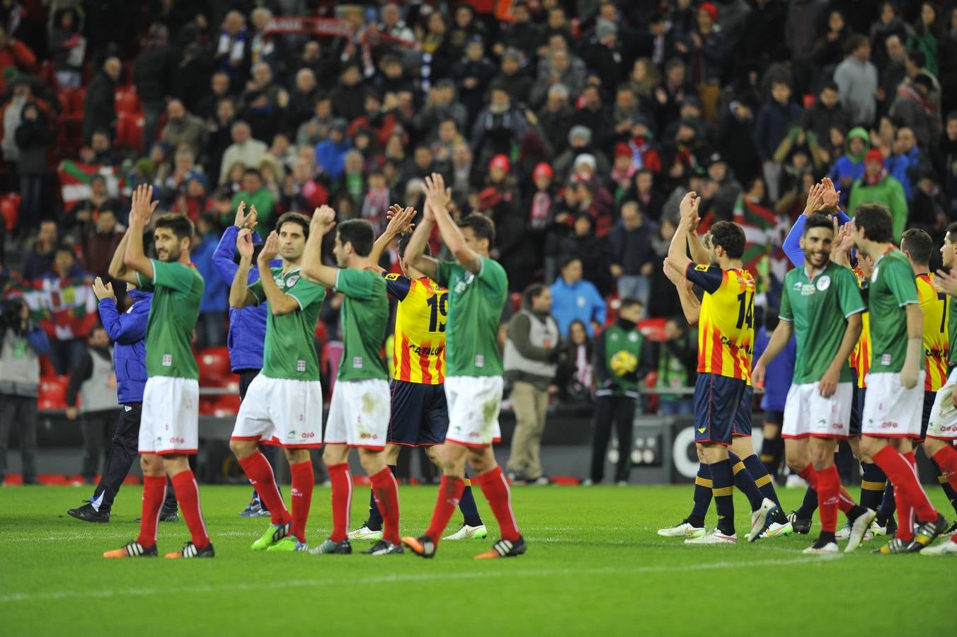 Las mejores imágenes del partido Euskadi-Cataluña