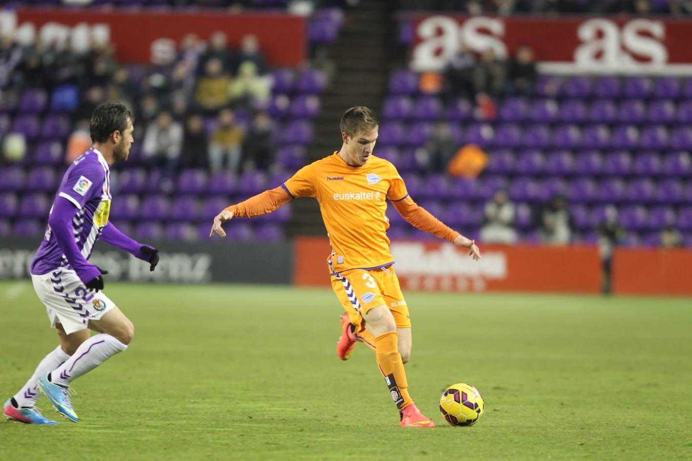 Todas las fotos del partido Valladolid-Alavés