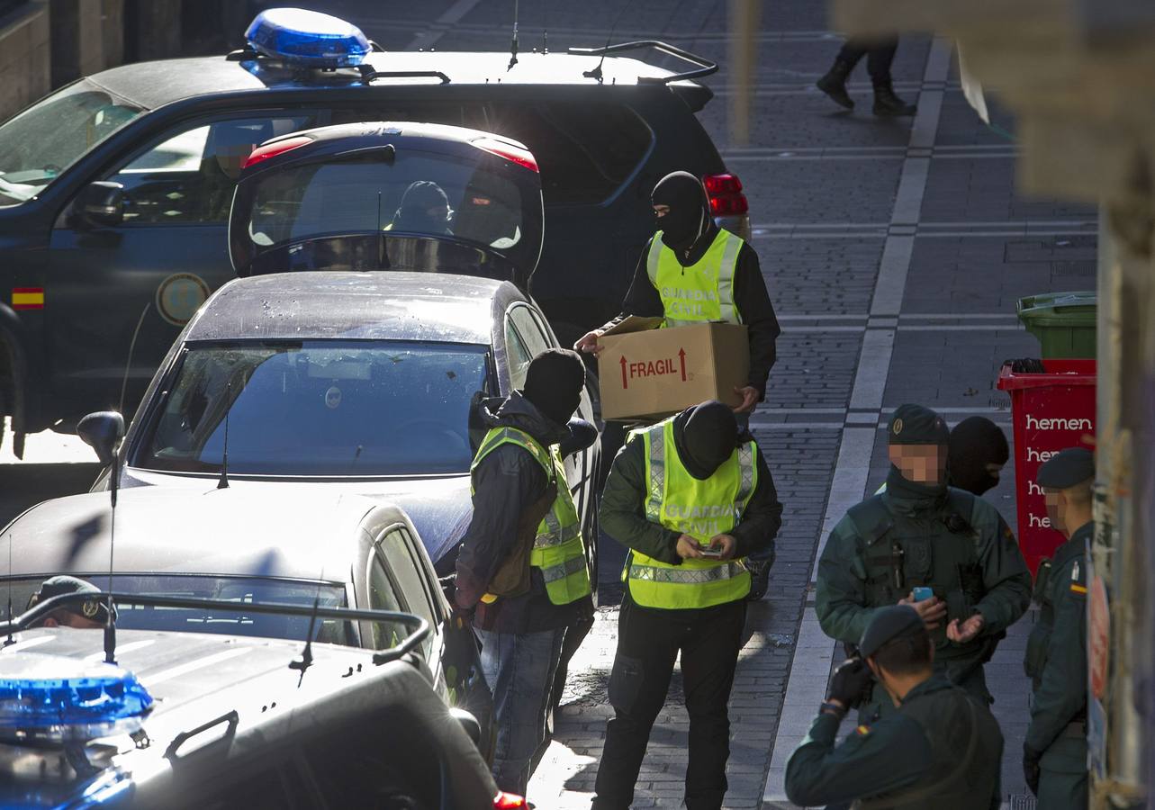 Operación de la Guardia Civil contra el entorno de ETA