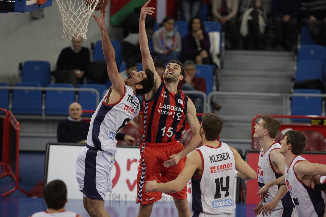 Las mejores imágenes del partido Laboral Kutxa-Obradoiro