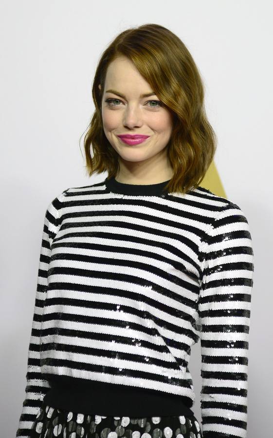 Emma Stone, candidata a mejor actriz secundaria por 'Birdman'.