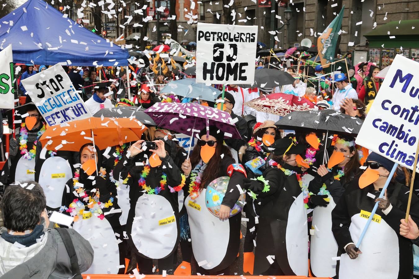 Bilbao se sumerge en los carnavales