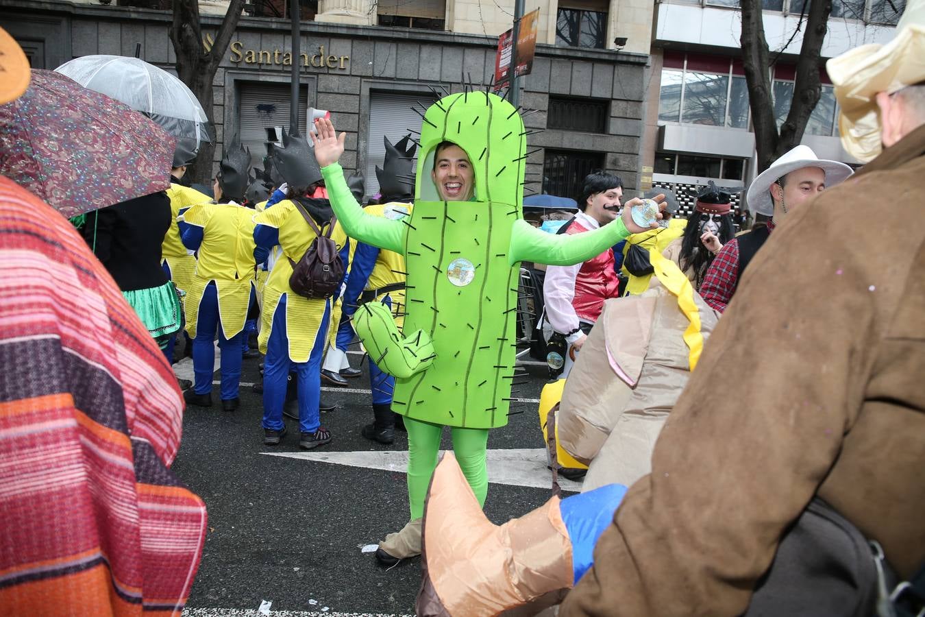 Bilbao se sumerge en los carnavales