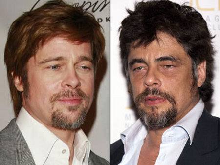 Brad Pitt y Benicio del Toro.