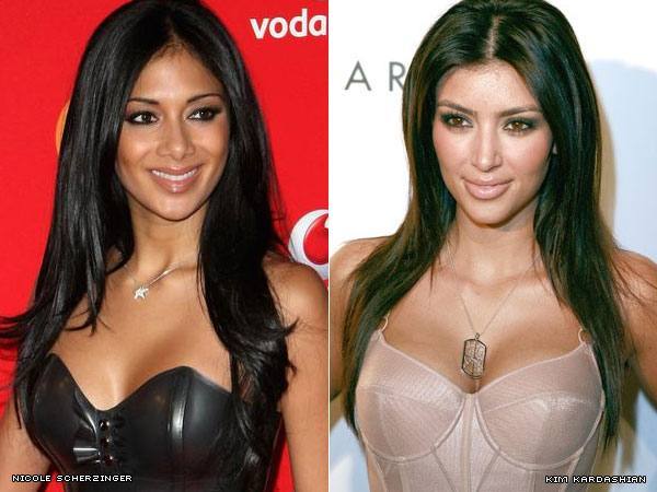 Nicole Scherzinger y Kim Kardashian.