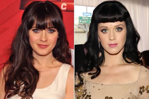 Zooey Deschanel y Katy Perry.