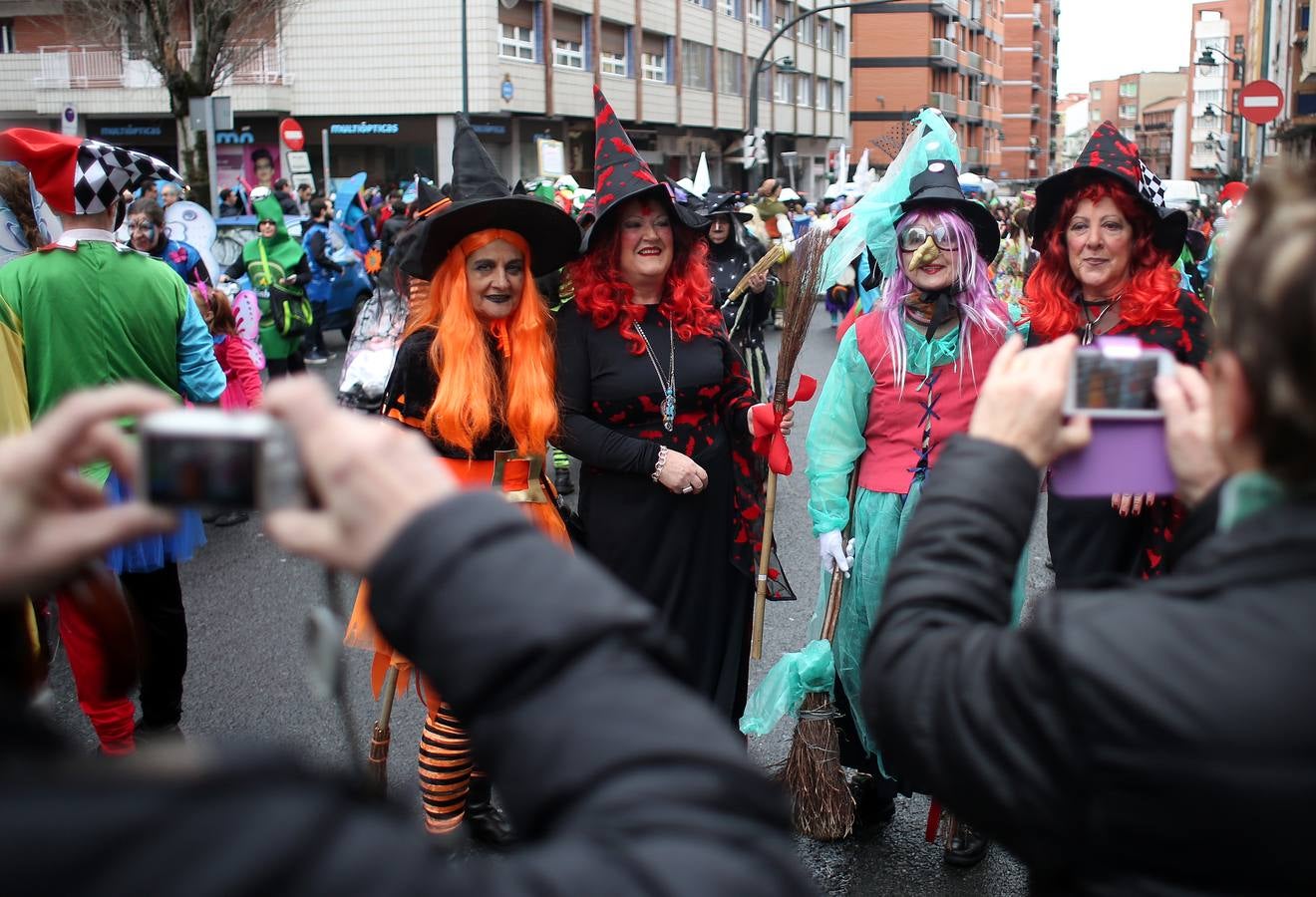 Santutxu se pinta la cara por carnaval