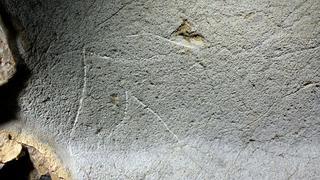 Nuevo hallazgo de arte rupestre paleolítico en la cueva de Erlaitz