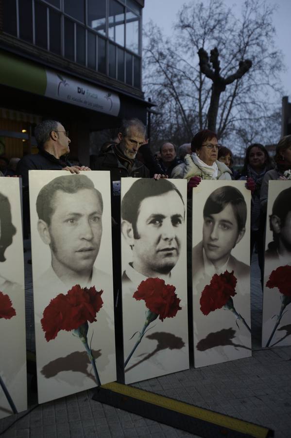 Vitoria recuerda a las víctimas del 3 dfe marzo