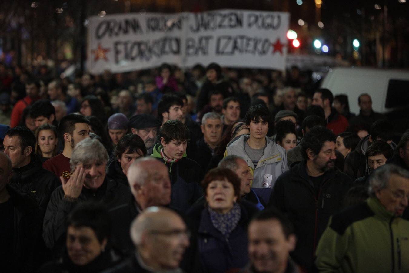 Vitoria recuerda a las víctimas del 3 dfe marzo