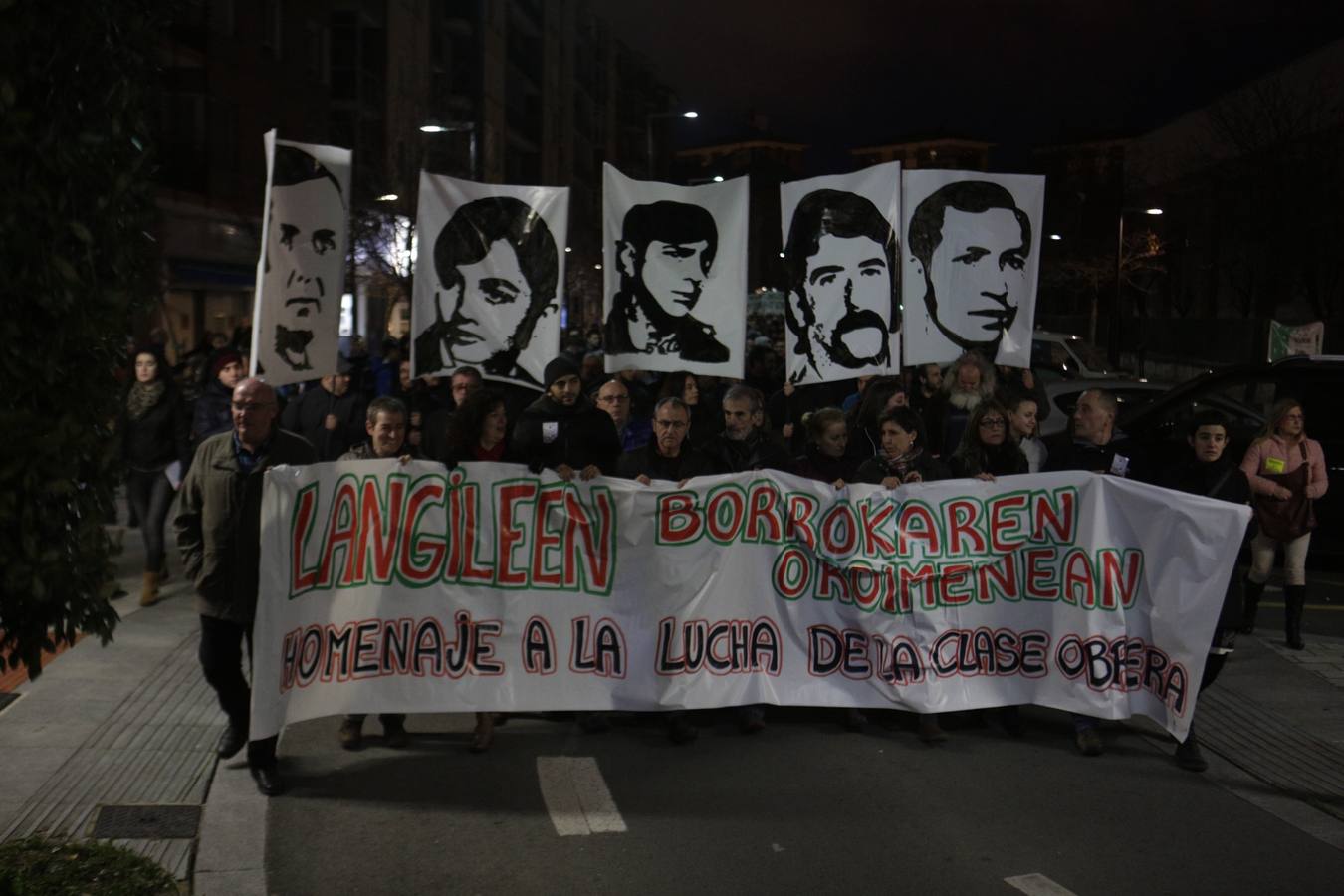 Vitoria recuerda a las víctimas del 3 dfe marzo