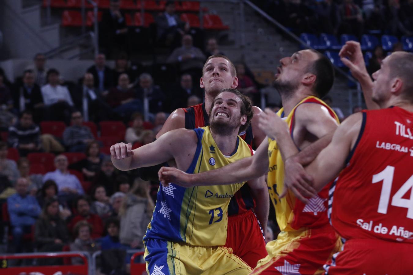Baskonia-Andorra, en imágenes