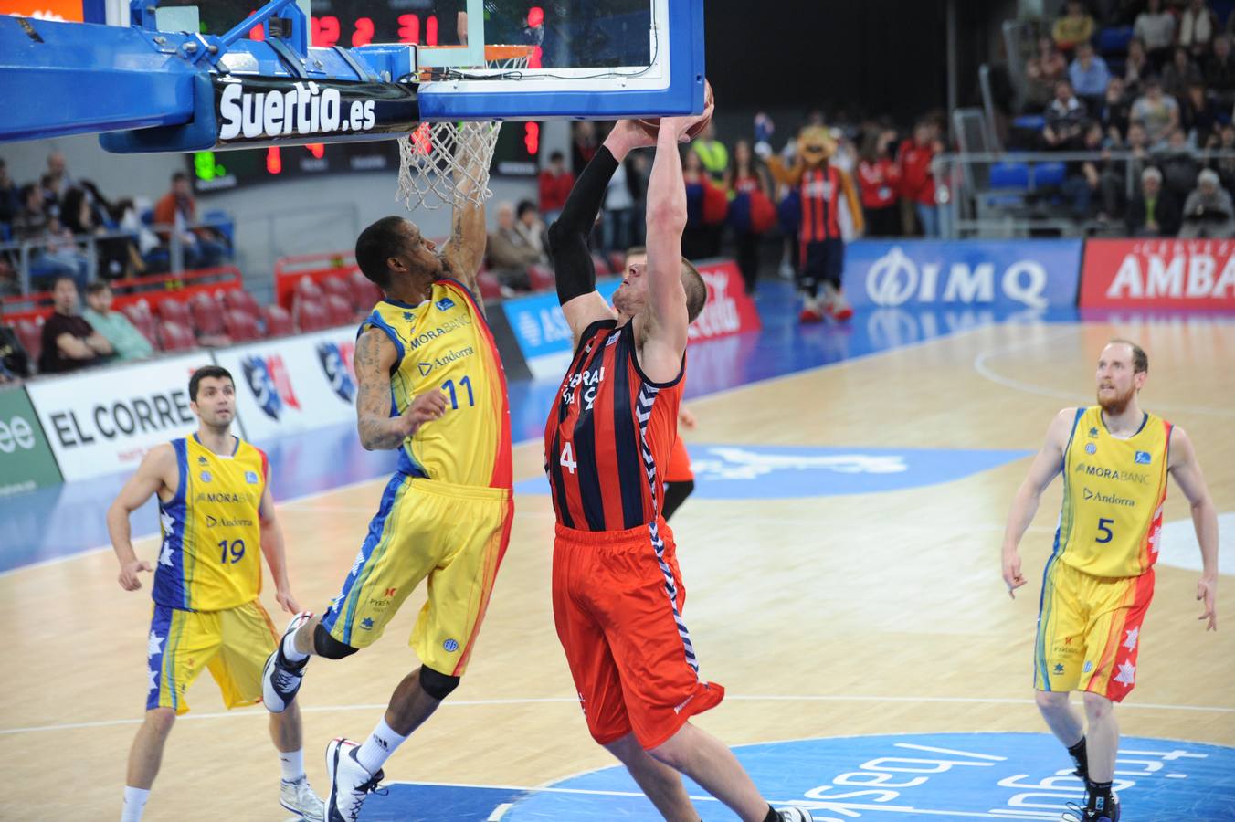 Baskonia-Andorra, en imágenes