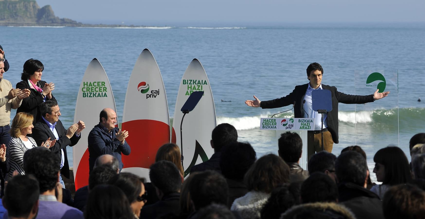 El PNV presenta a sus candidatos a las Juntas Generales