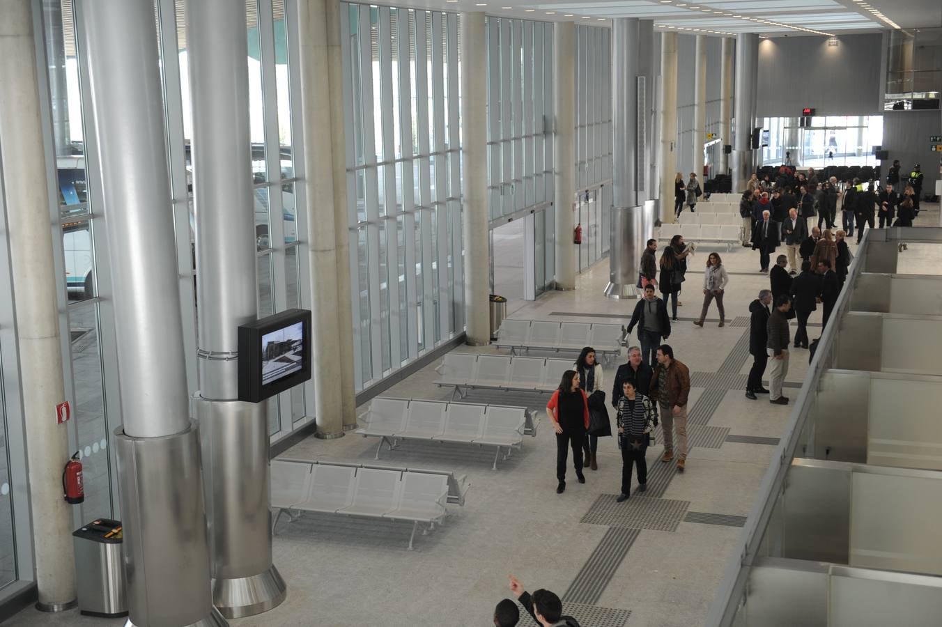 Acto inaugural de la nueva estación de autobuses de Vitoria
