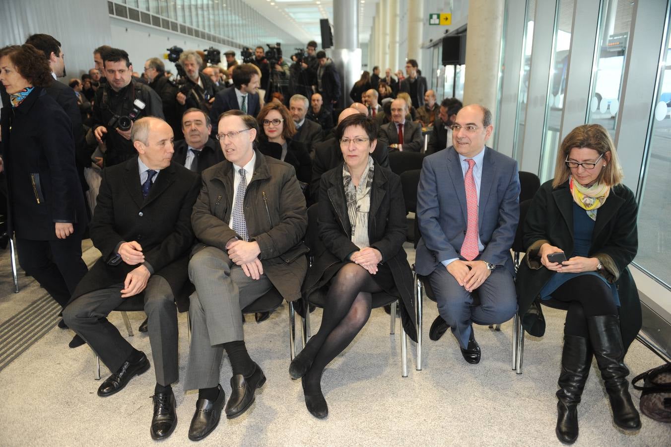 Acto inaugural de la nueva estación de autobuses de Vitoria