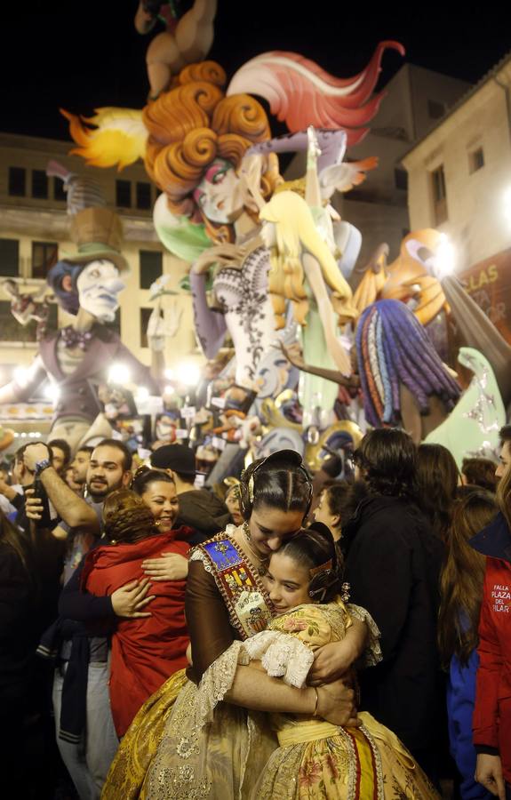 Las Fallas de Valencia, antes de la &#039;cremà&#039;