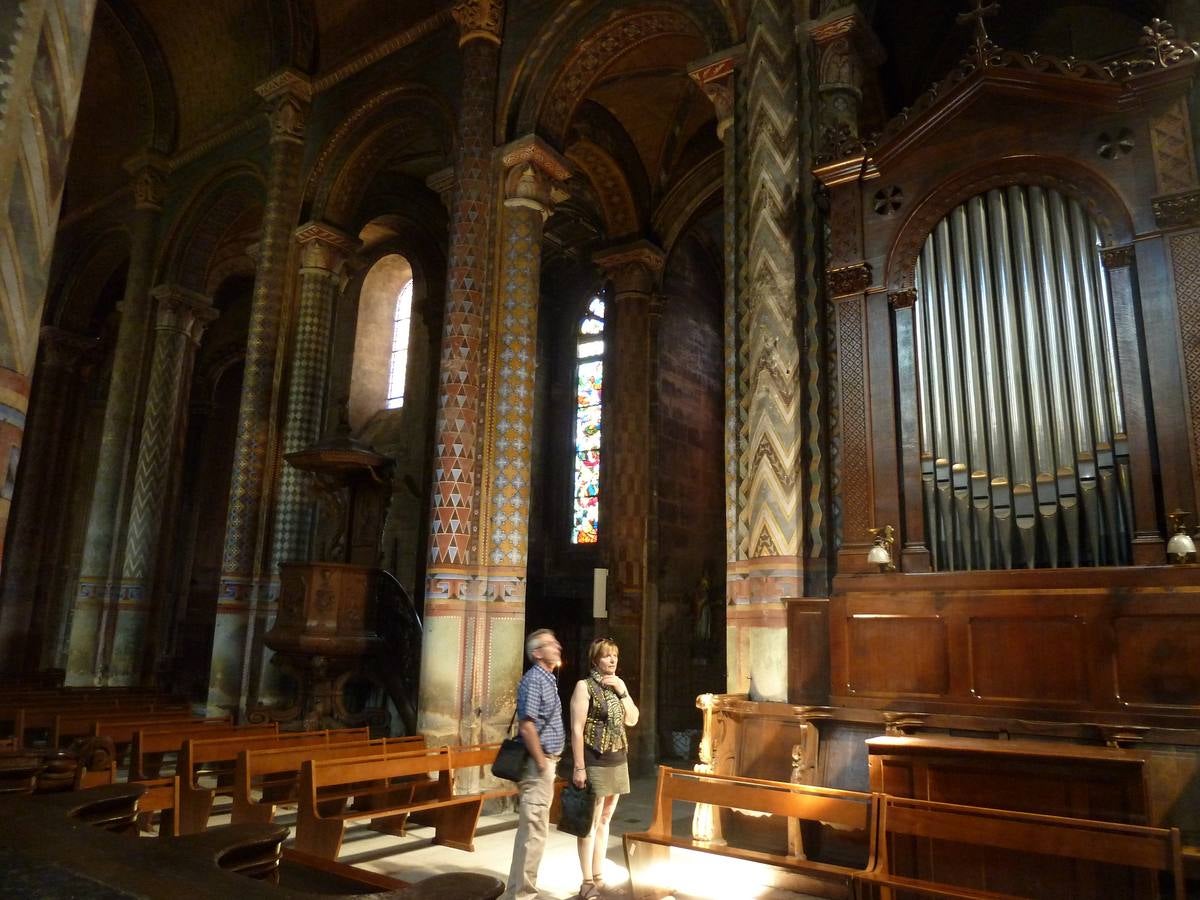 Interior de Notre-Dame la Grande.