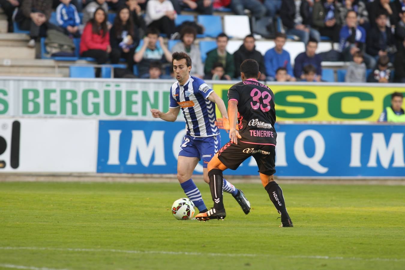 Las mejores imágenes del partido Alavés-Tenerife