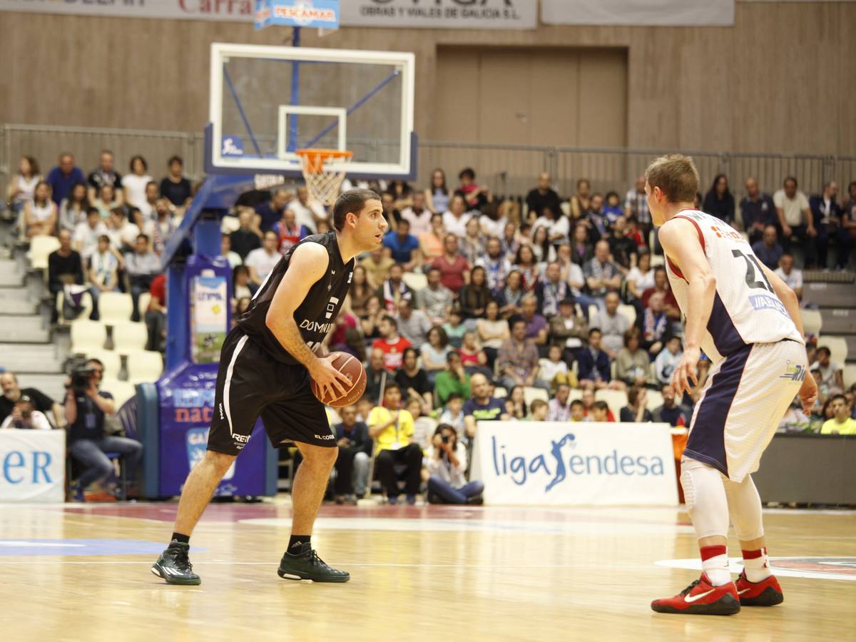 Las mejores imágenes del partido Obradoiro-Bilbao Basket