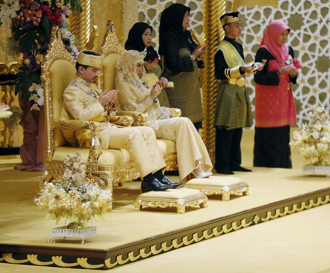La boda del hijo del Sultán de Brunéi
