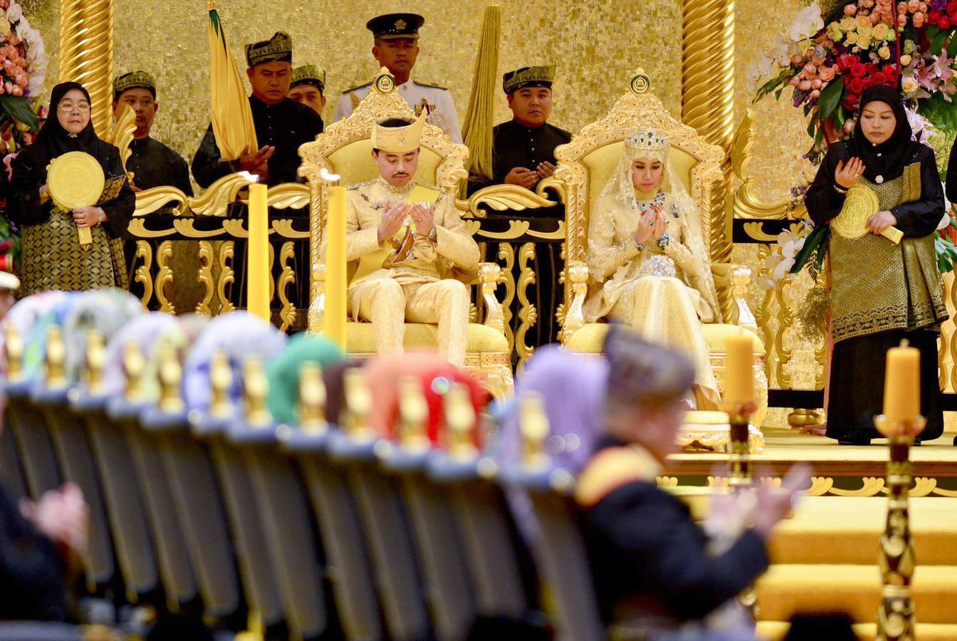 La boda del hijo del Sultán de Brunéi