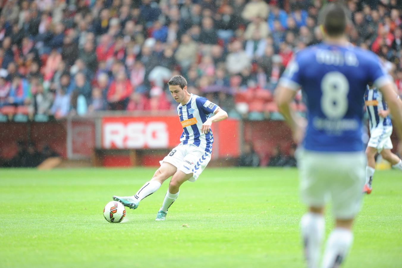 Sporting-Alavés, en imágenes