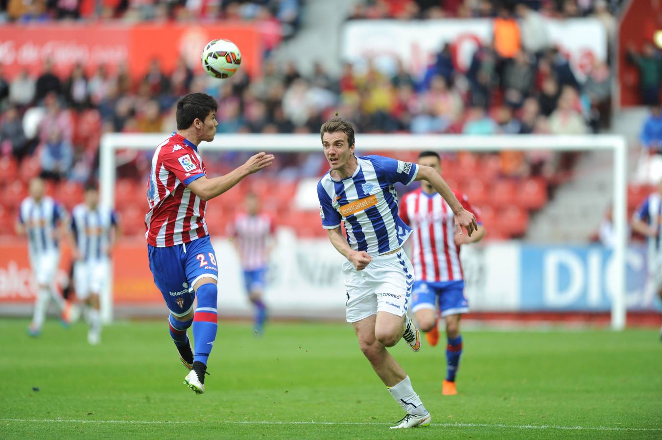 Sporting-Alavés, en imágenes