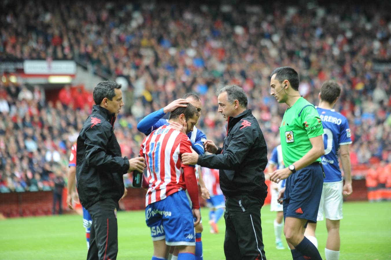 Sporting-Alavés, en imágenes