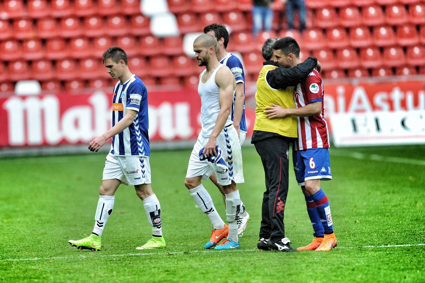 Sporting-Alavés, en imágenes