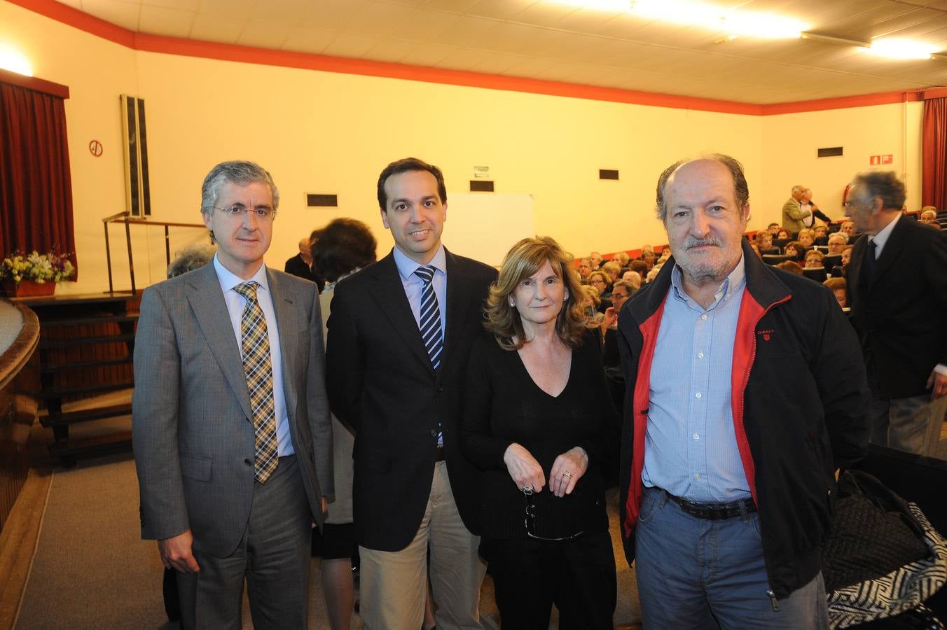 José Miguel Fernández, Mario Riverol, Mercedes Roldán y Javier Marzal.