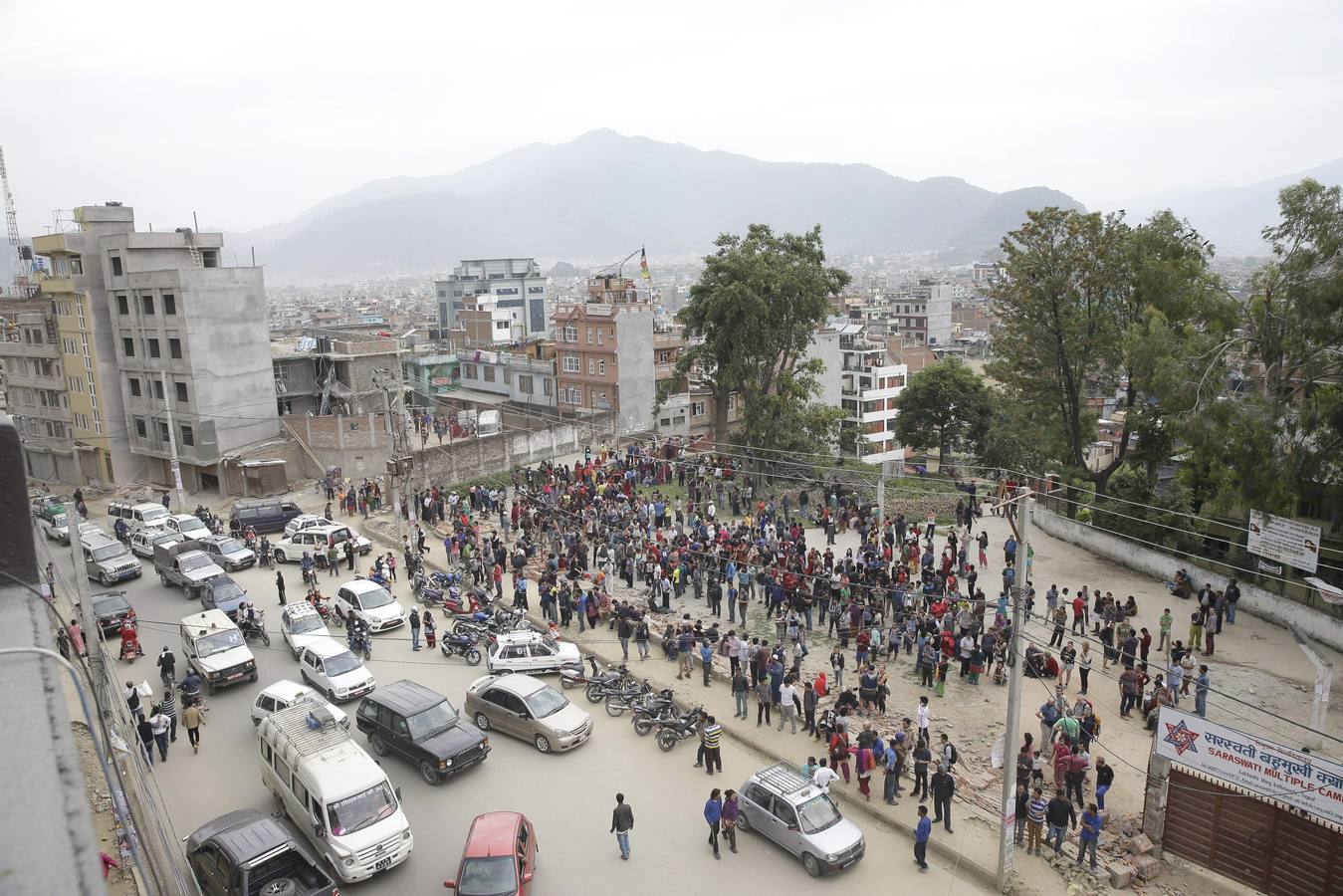 Pánico y dolor en Nepal tras un terremoto de 7,9 grados