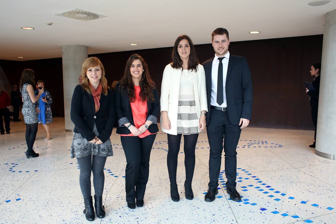 Nagore Aguirre, Ángela Campa, Maddalen Aizpurua y Julen Blanco.