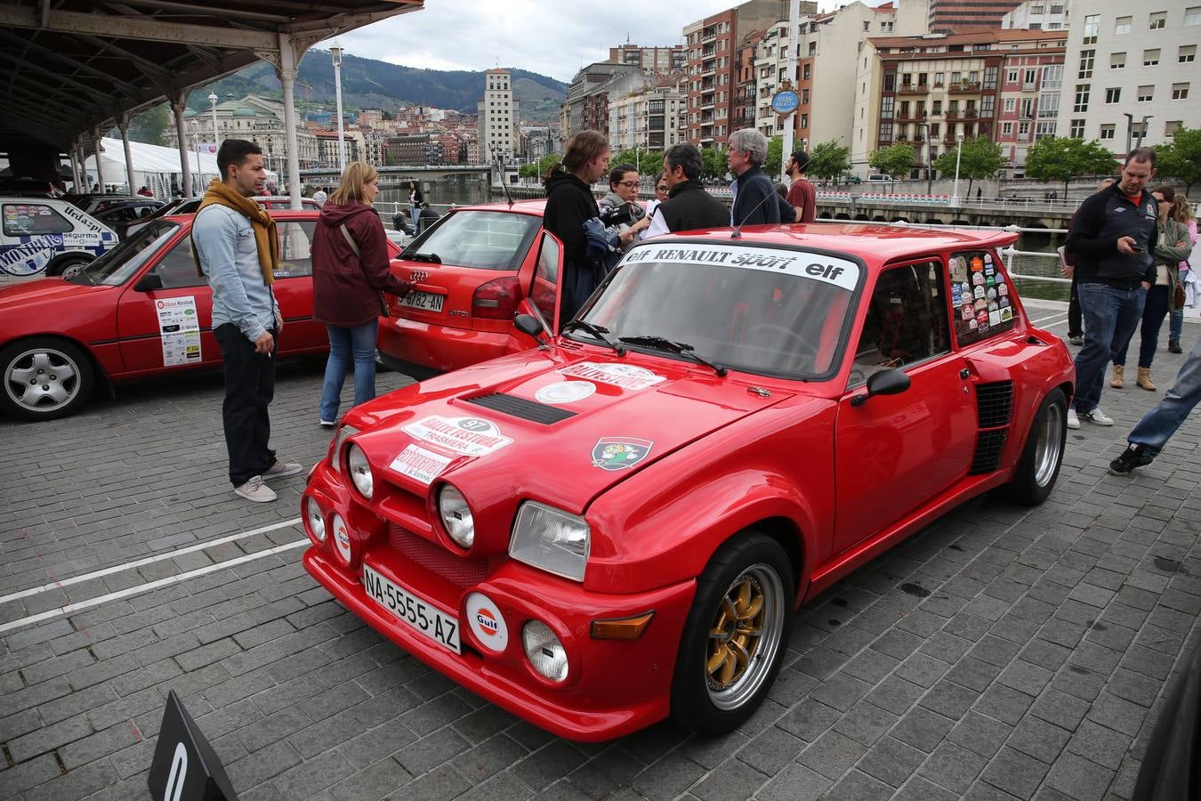 Cerca de 50 coches clásicos compiten en el Rallyestone