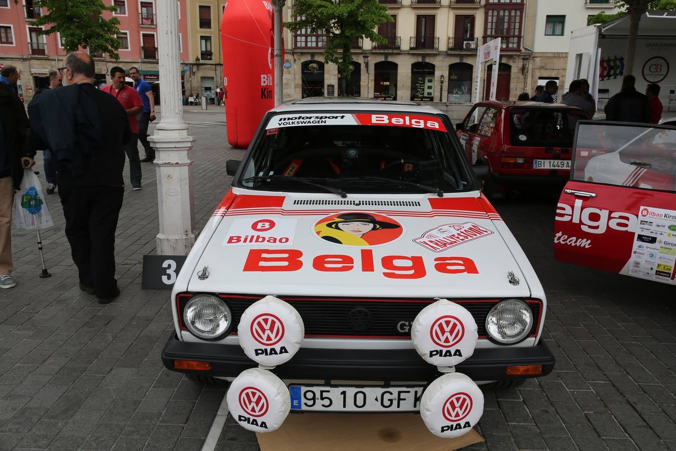 Cerca de 50 coches clásicos compiten en el Rallyestone