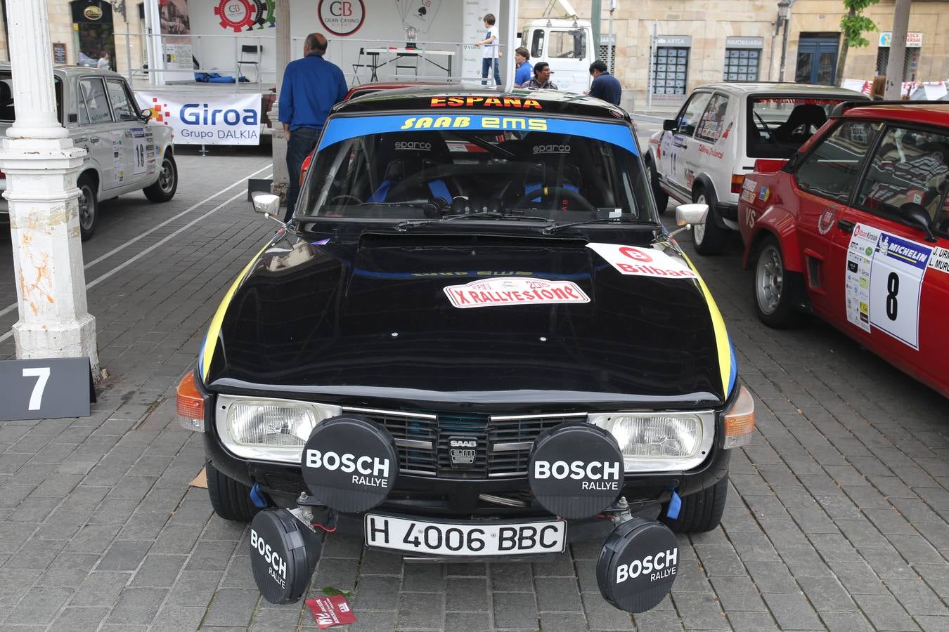 Cerca de 50 coches clásicos compiten en el Rallyestone