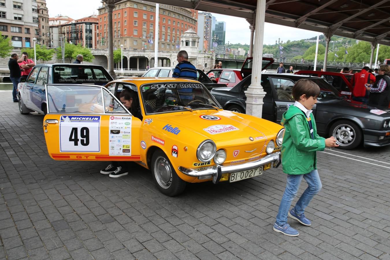 Cerca de 50 coches clásicos compiten en el Rallyestone