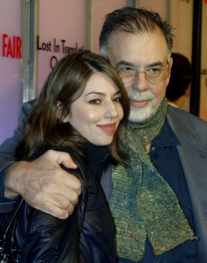 Francis Ford Coppola, junto a su hija Sofia, directora de filmes como 'Lost in translation'.