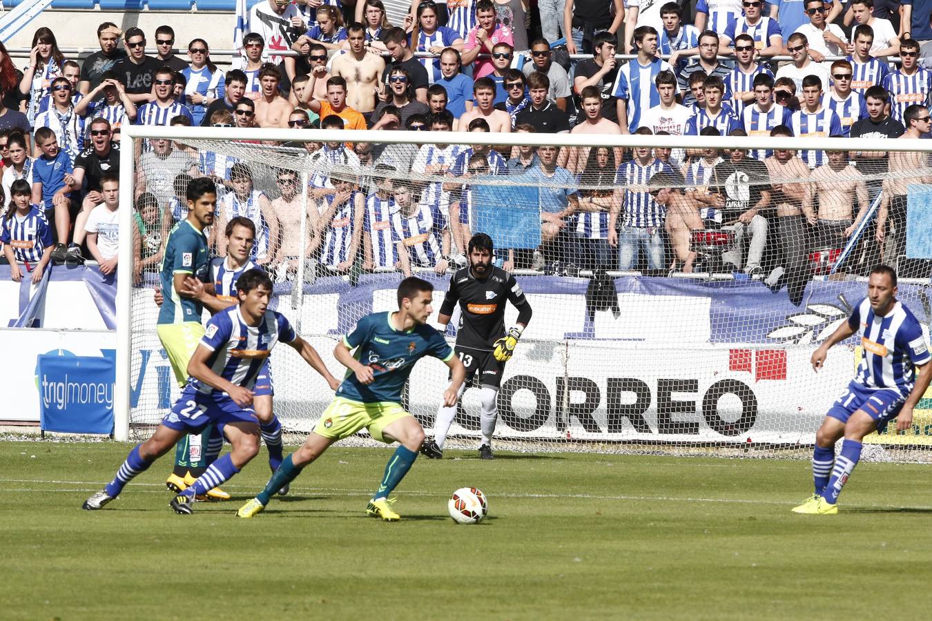 Las mejores fotos del Alavés-Valladolid desde Mendizorroza