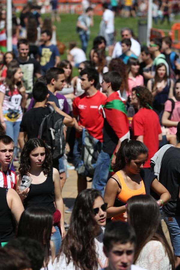 Milaka pauso euskararen alde Bilboko Ibilialdian