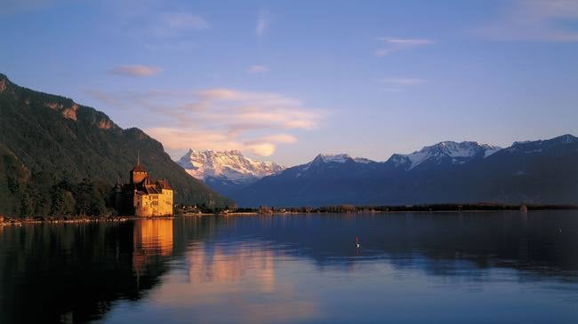 Castillo Chillon, en Suiza.