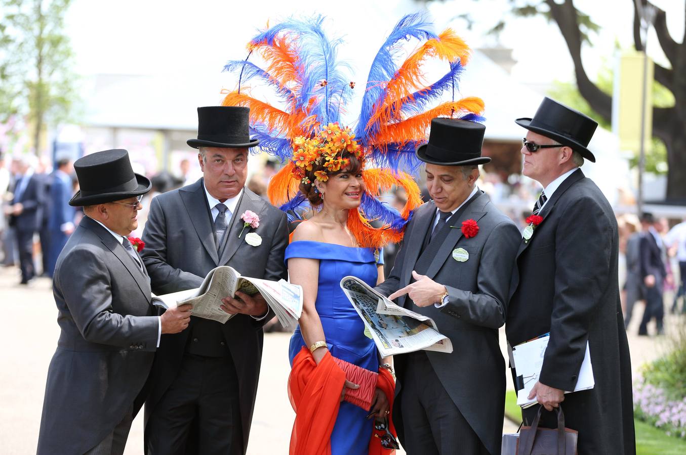 Ascot: la pasarela más extravagante de sombreros